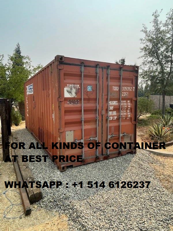 20' & 40' Shipping Containers ON SALE!! Whatsapp +1 514 6126237
