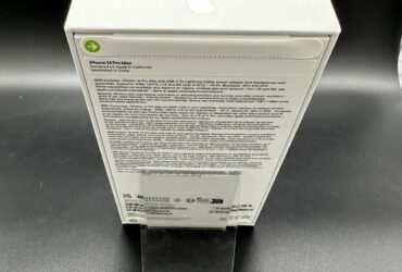 New, Sealed Apple iPhone 14 Pro MAX 128GB, 256GB, 512GB, 1TB Factory Unlocked