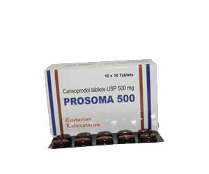 Buy Soma 500 mg  online without any RX